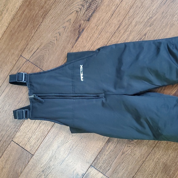 Arctix Black Insulated Snow Bib Overalls - Picture 3 of 7